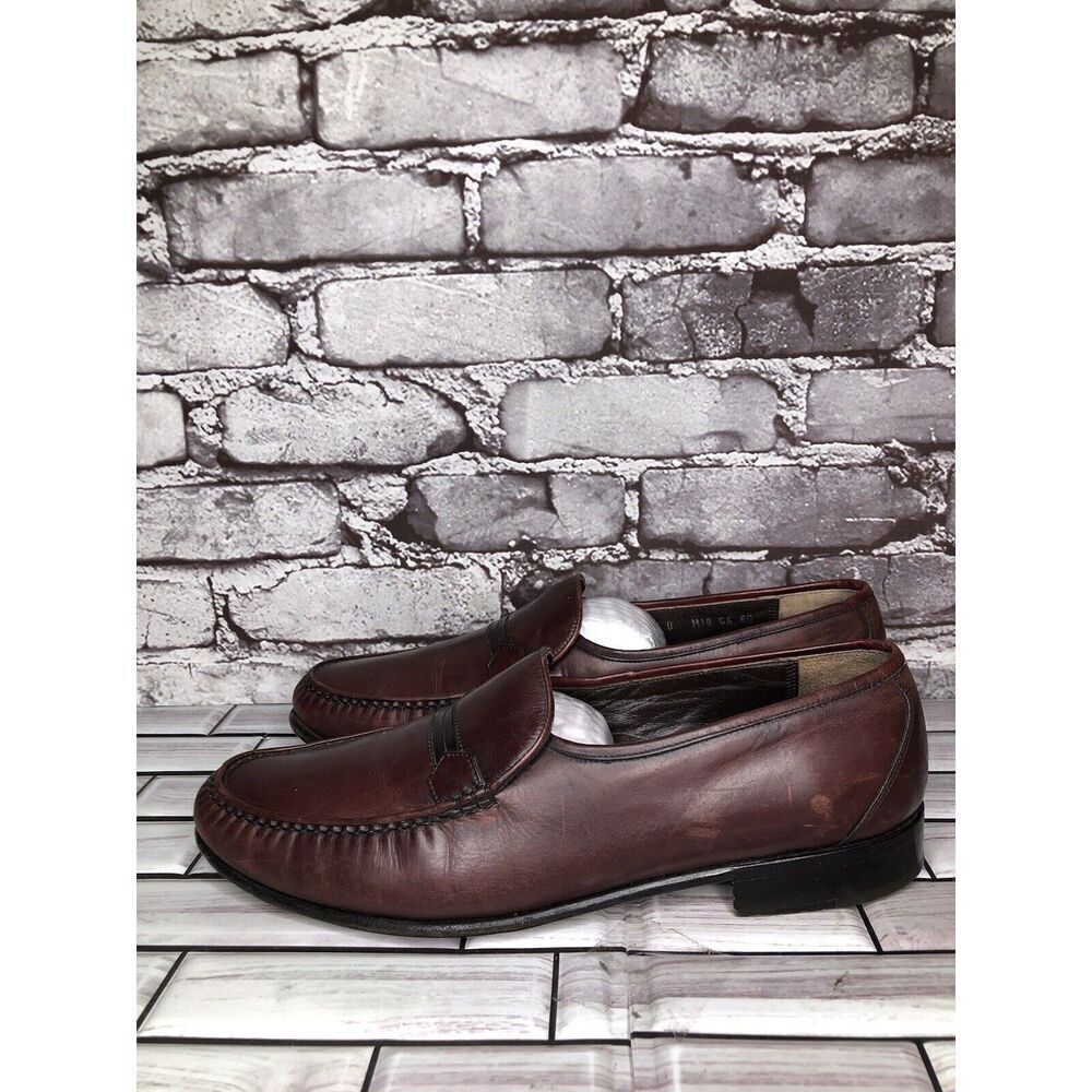 E.T. Wright 1876 Brown Leather Loafers Slip On Dress Shoes Men Sz 10.5D US/44EU - Picture 10 of 16